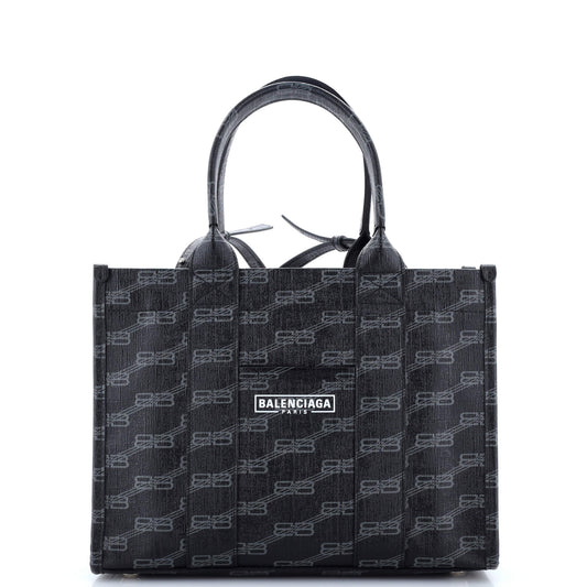 Hardware Tote BB Monogram Coated Canvas Small