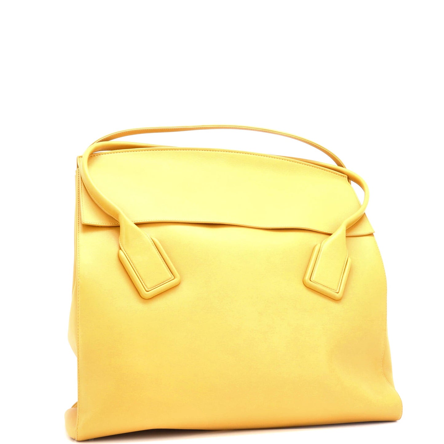 Arco Flap Shopper Tote Smooth Leather XL