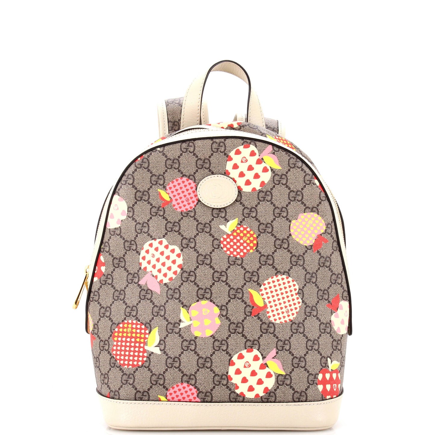 Interlocking G Patch Backpack Printed Mini GG Coated Canvas Small