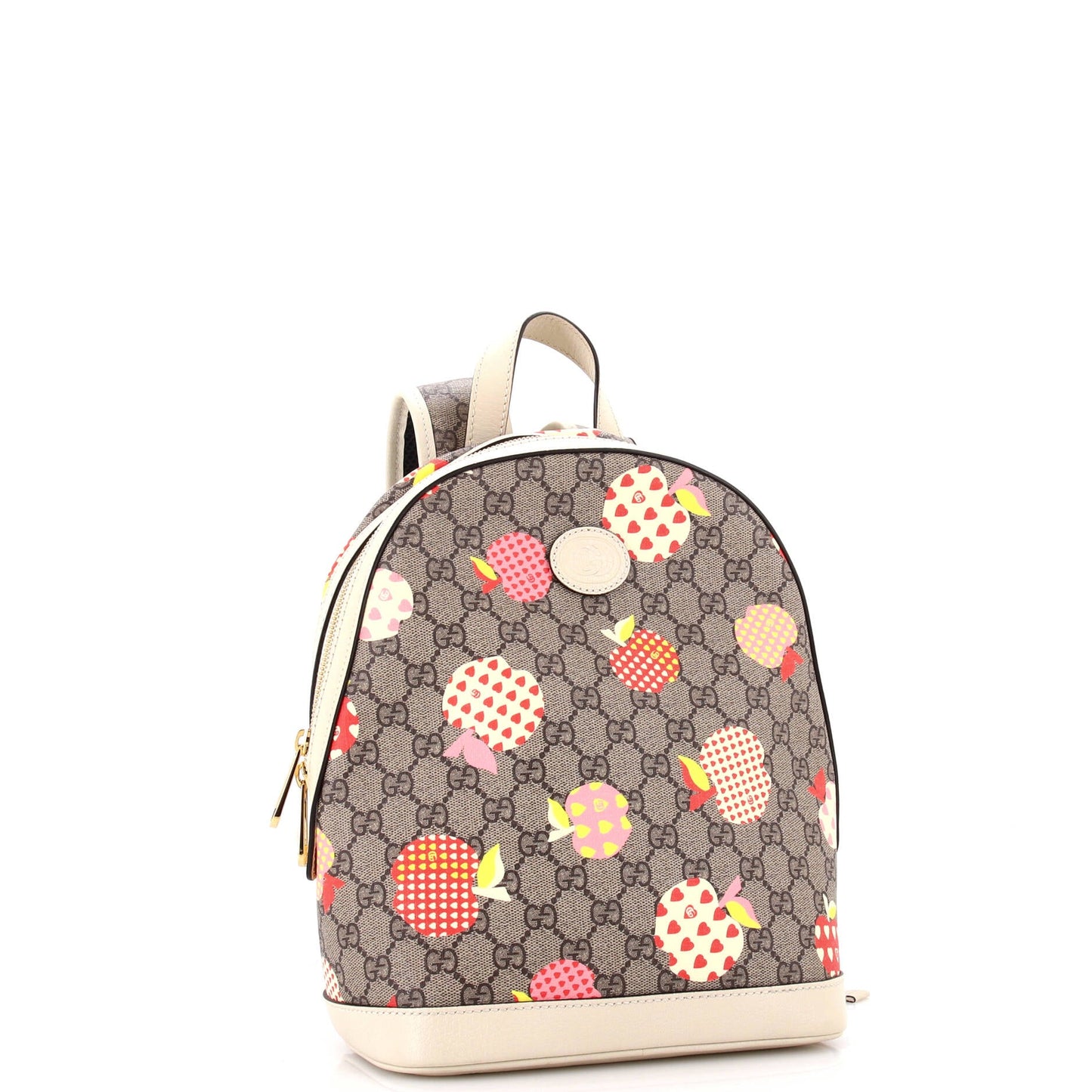 Interlocking G Patch Backpack Printed Mini GG Coated Canvas Small