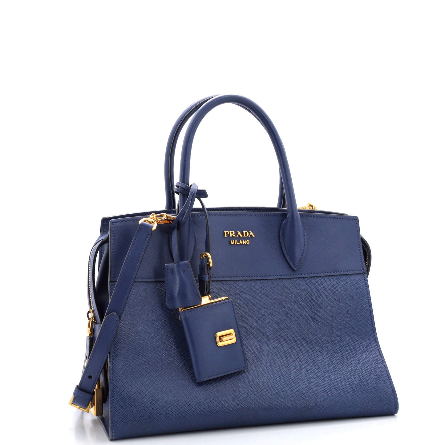 Esplanade Tote Saffiano with City Calf Medium