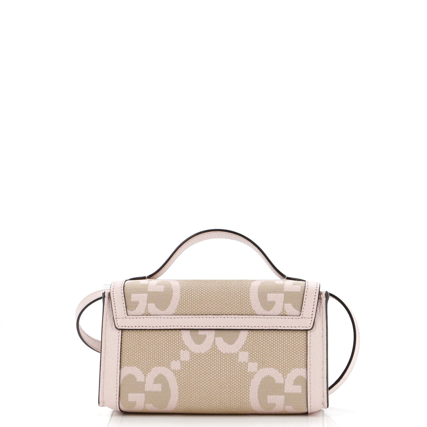 Padlock Top Handle Bag Jumbo GG Canvas Mini