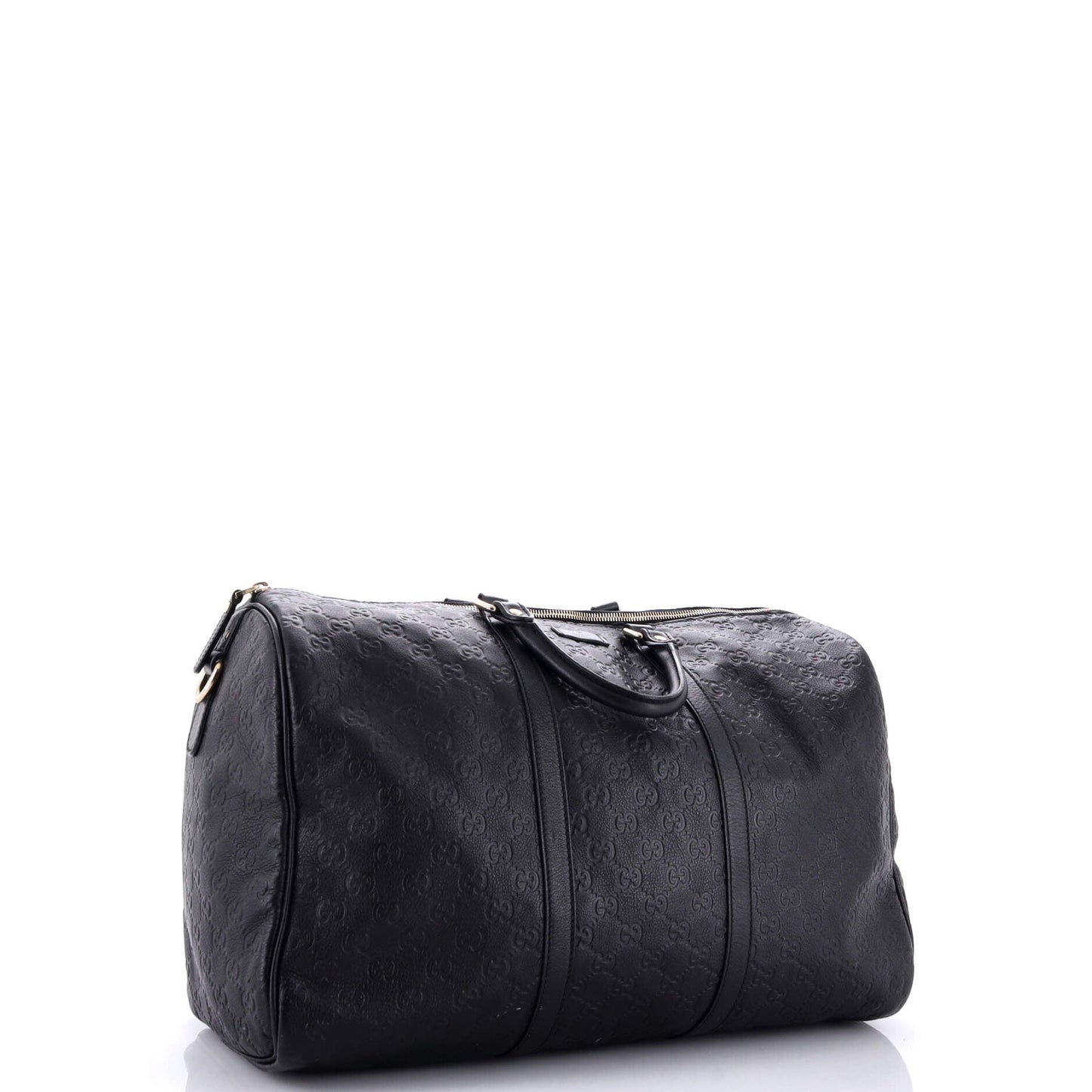 Carry On Convertible Duffle Bag Guccissima Leather Small