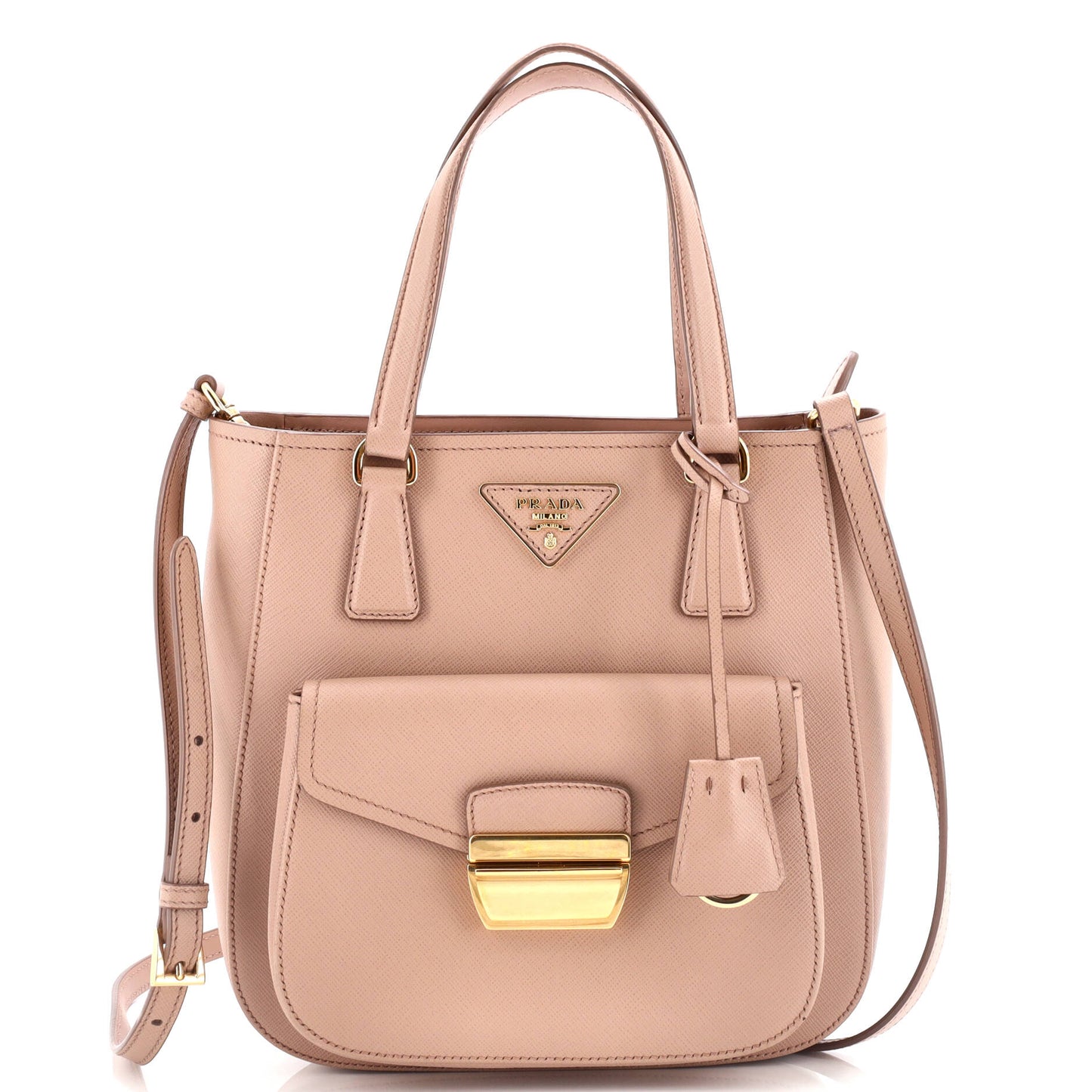 Metropolis Tote Saffiano Leather Small