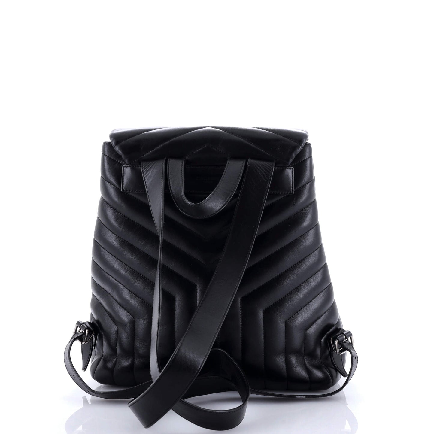 LouLou Backpack Matelasse Chevron Leather Medium