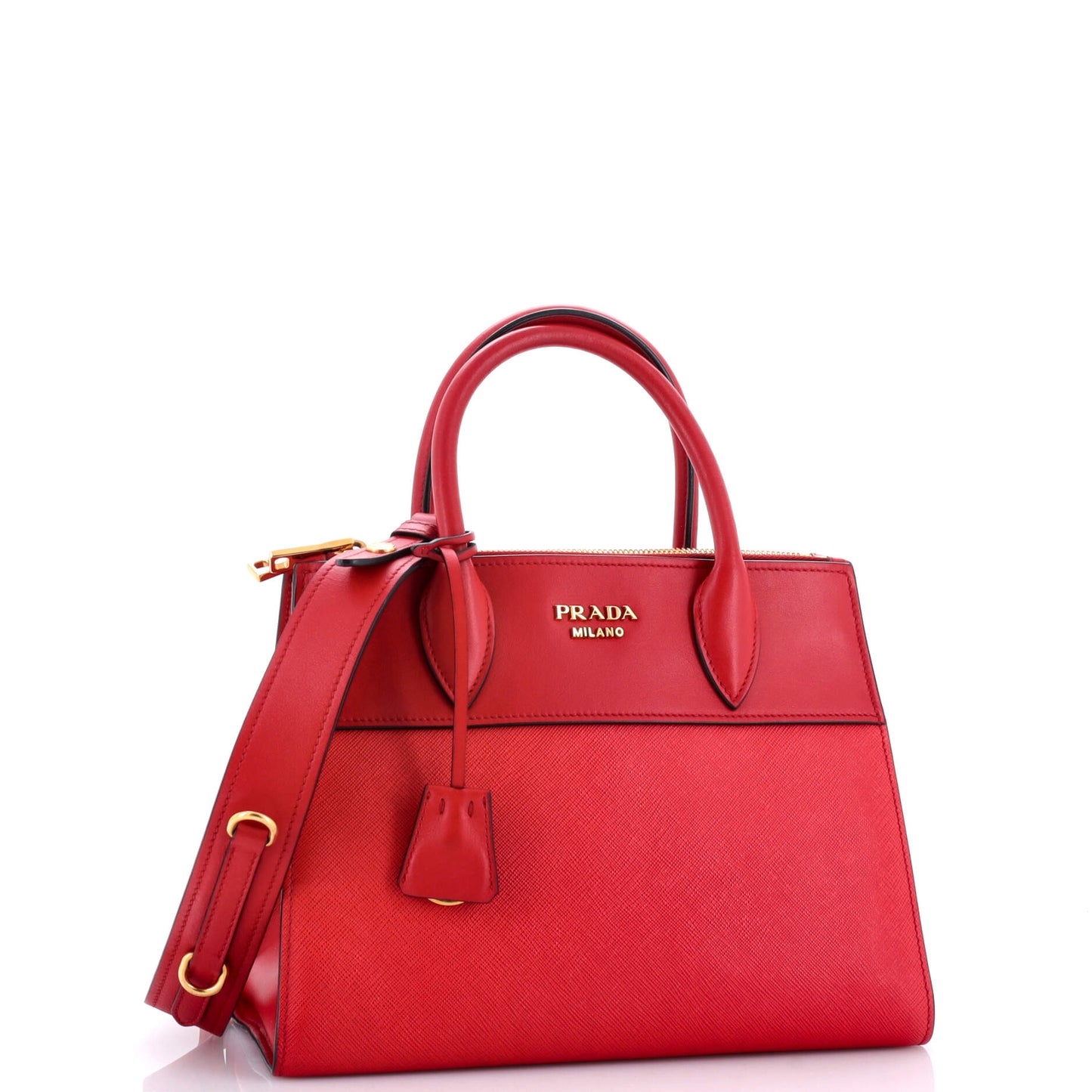 Paradigme Tote Saffiano with City Calf Small