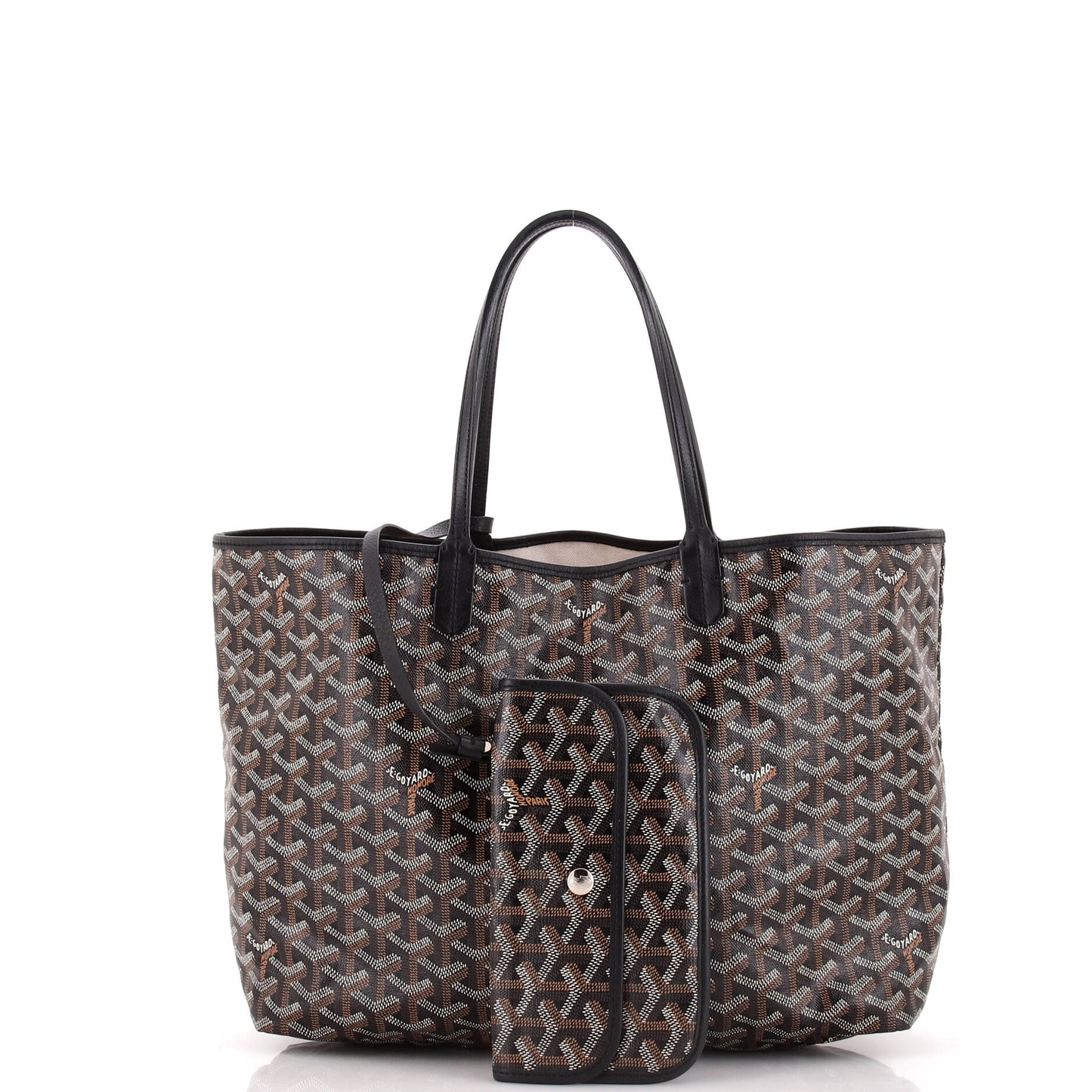 Saint Louis Tote Claire Voie Coated Canvas PM