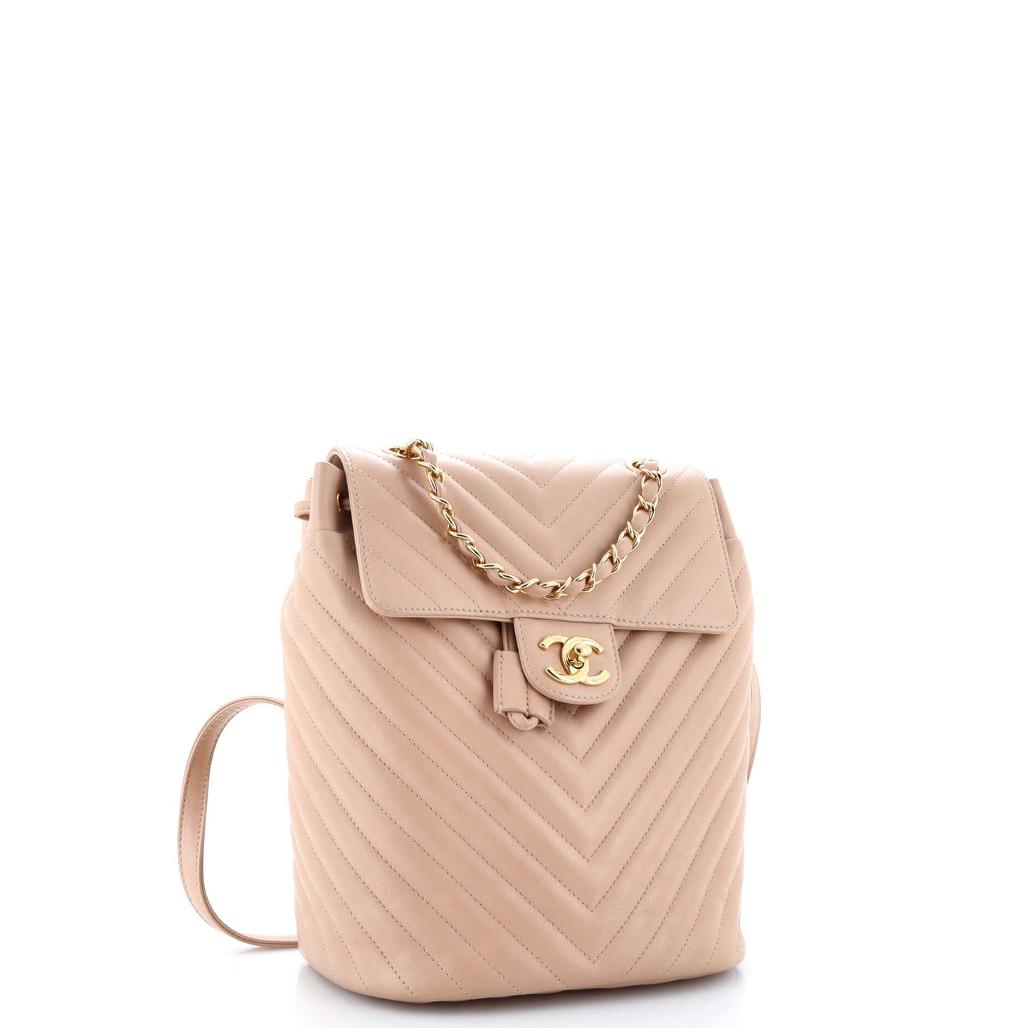 Urban Spirit Backpack Chevron Leather Small