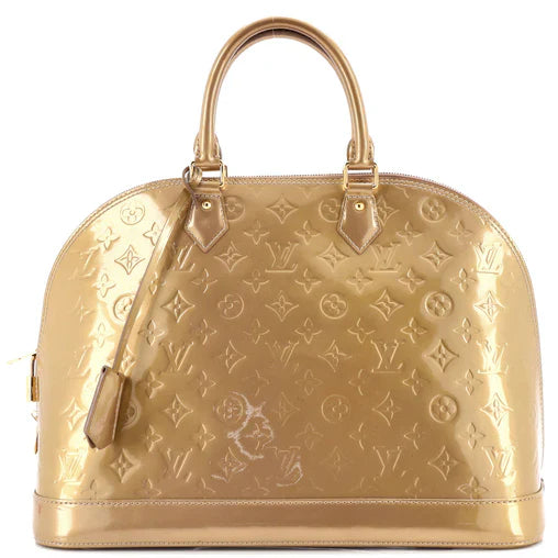 Louis Vuitton Metallic Vernis Alma GM