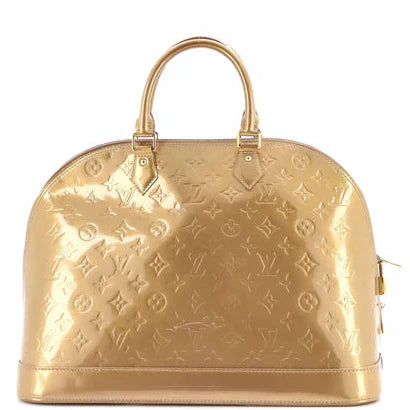 Louis Vuitton Metallic Vernis Alma GM