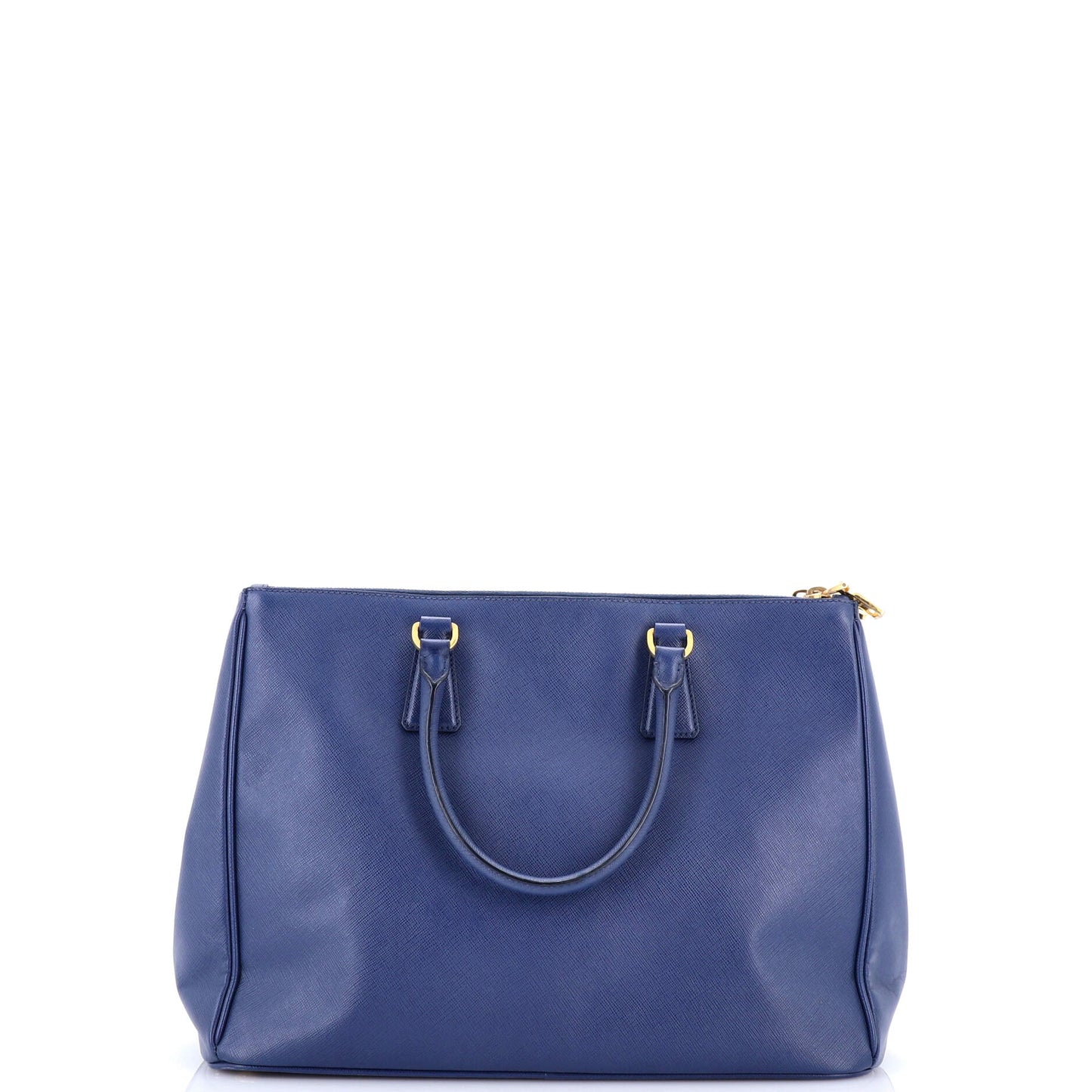 Double Zip Lux Tote Saffiano Leather Large