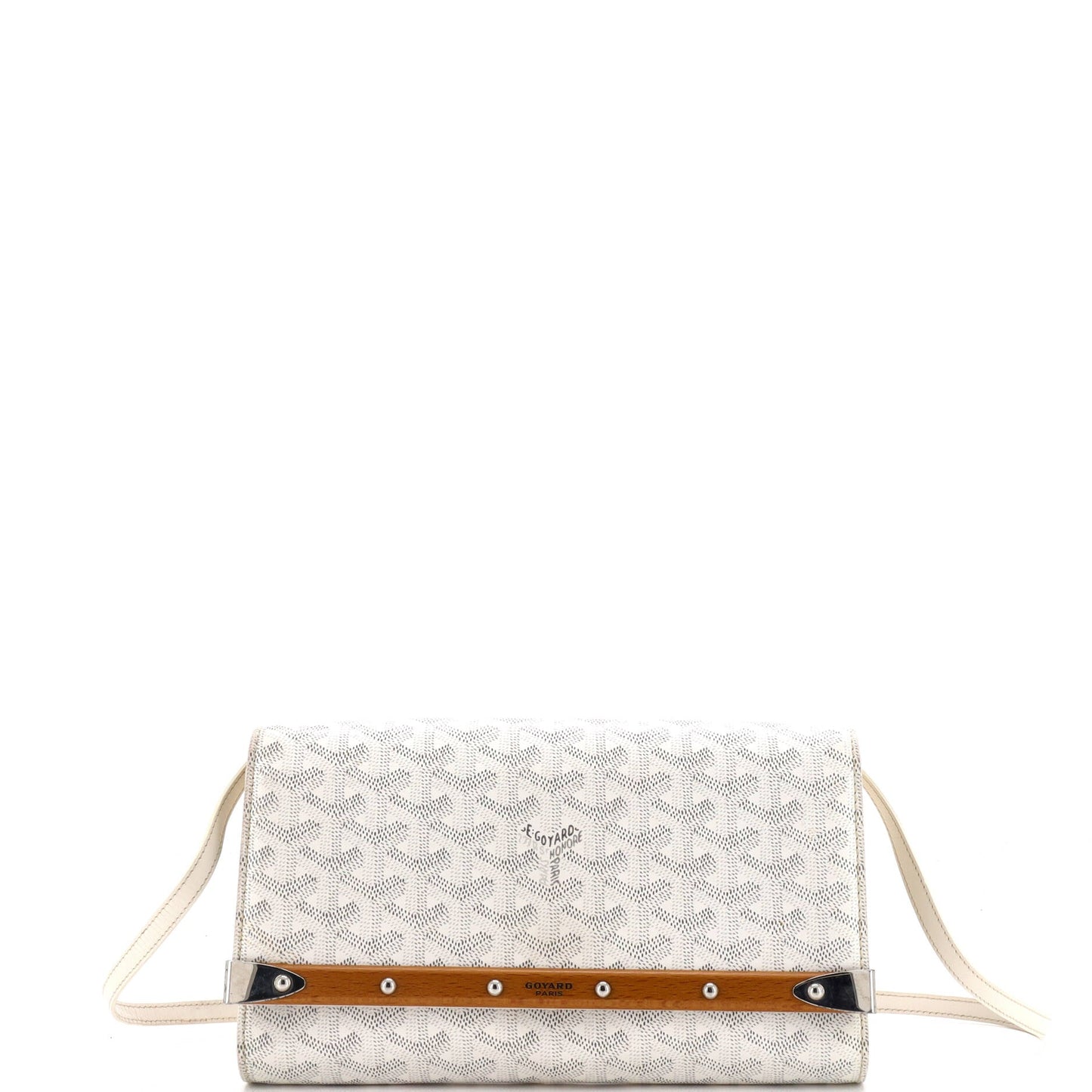 Monte Carlo Clutch with Strap Coated Canvas PM
