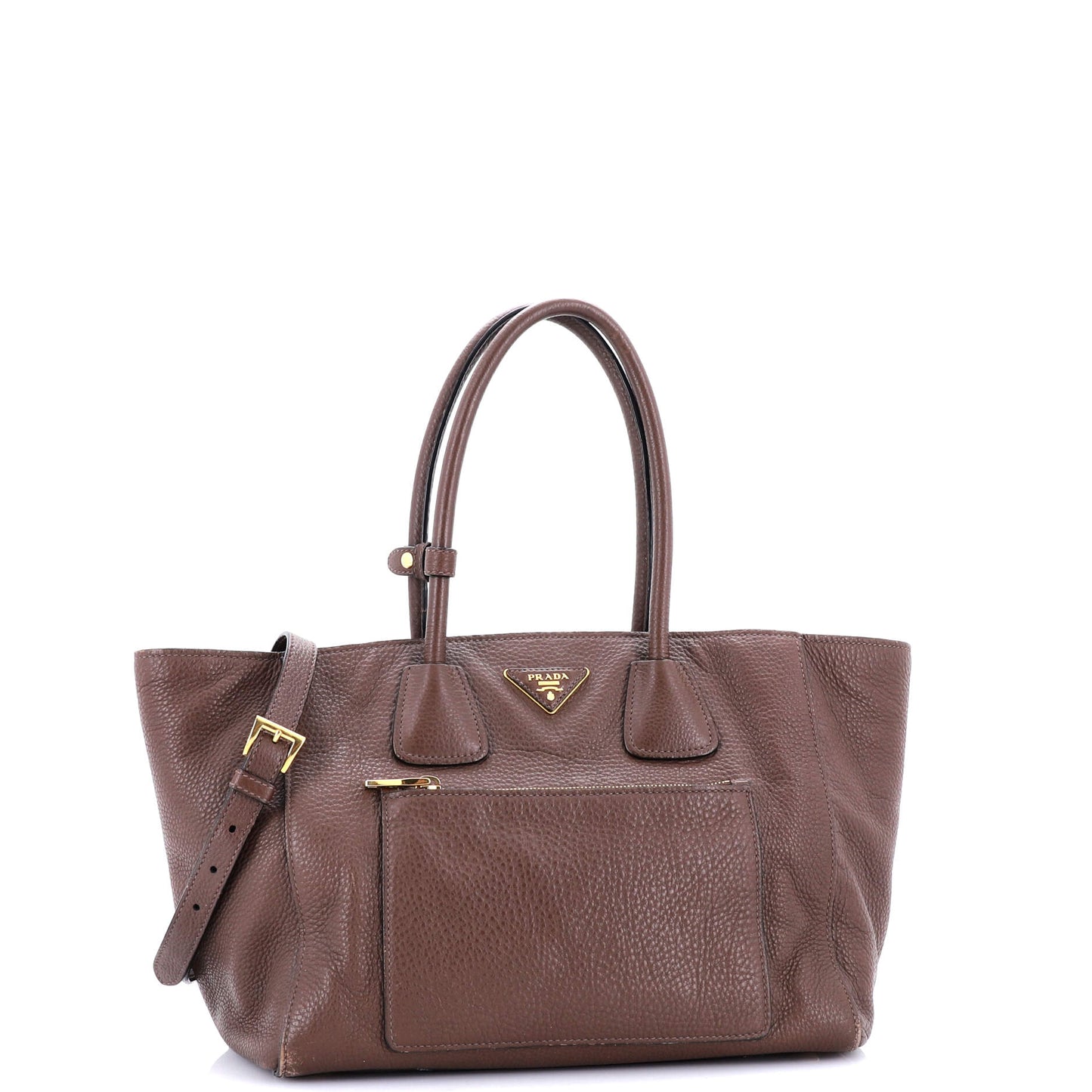 Front Pocket Wing Convertible Tote Vitello Daino