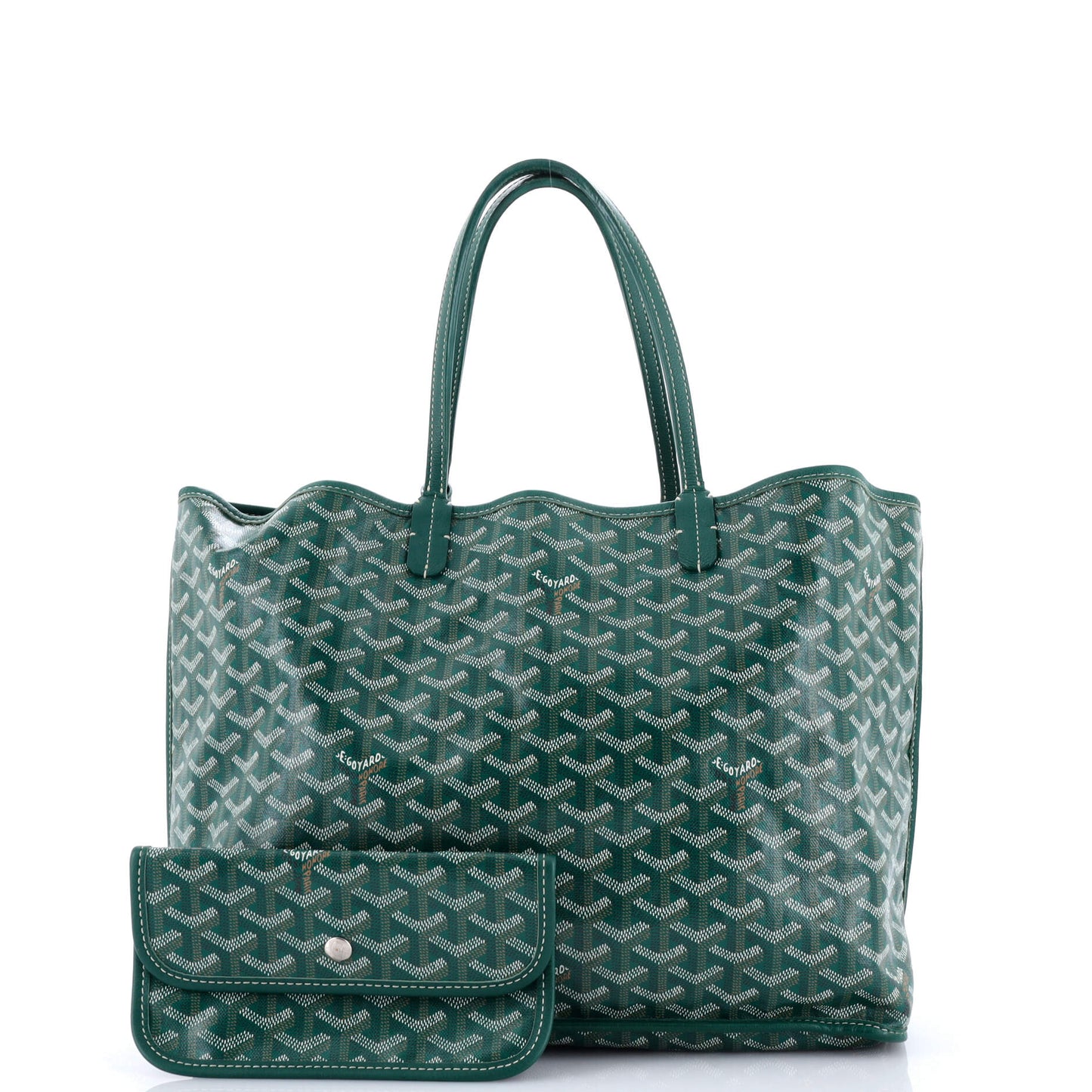 Anjou Reversible Tote Coated Canvas PM