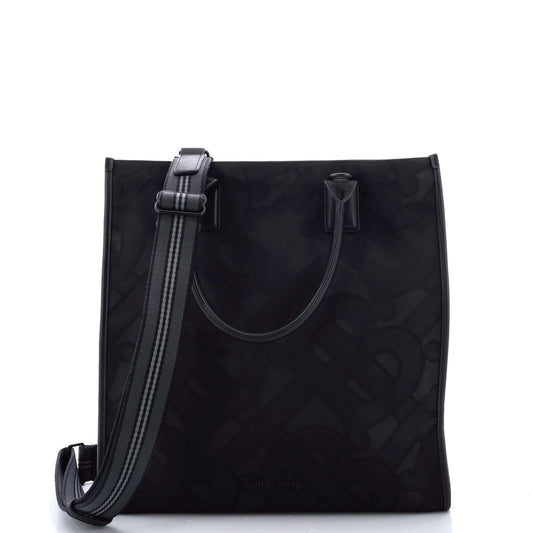 Convertible Tote TB Monogram Jacquard Canvas Large