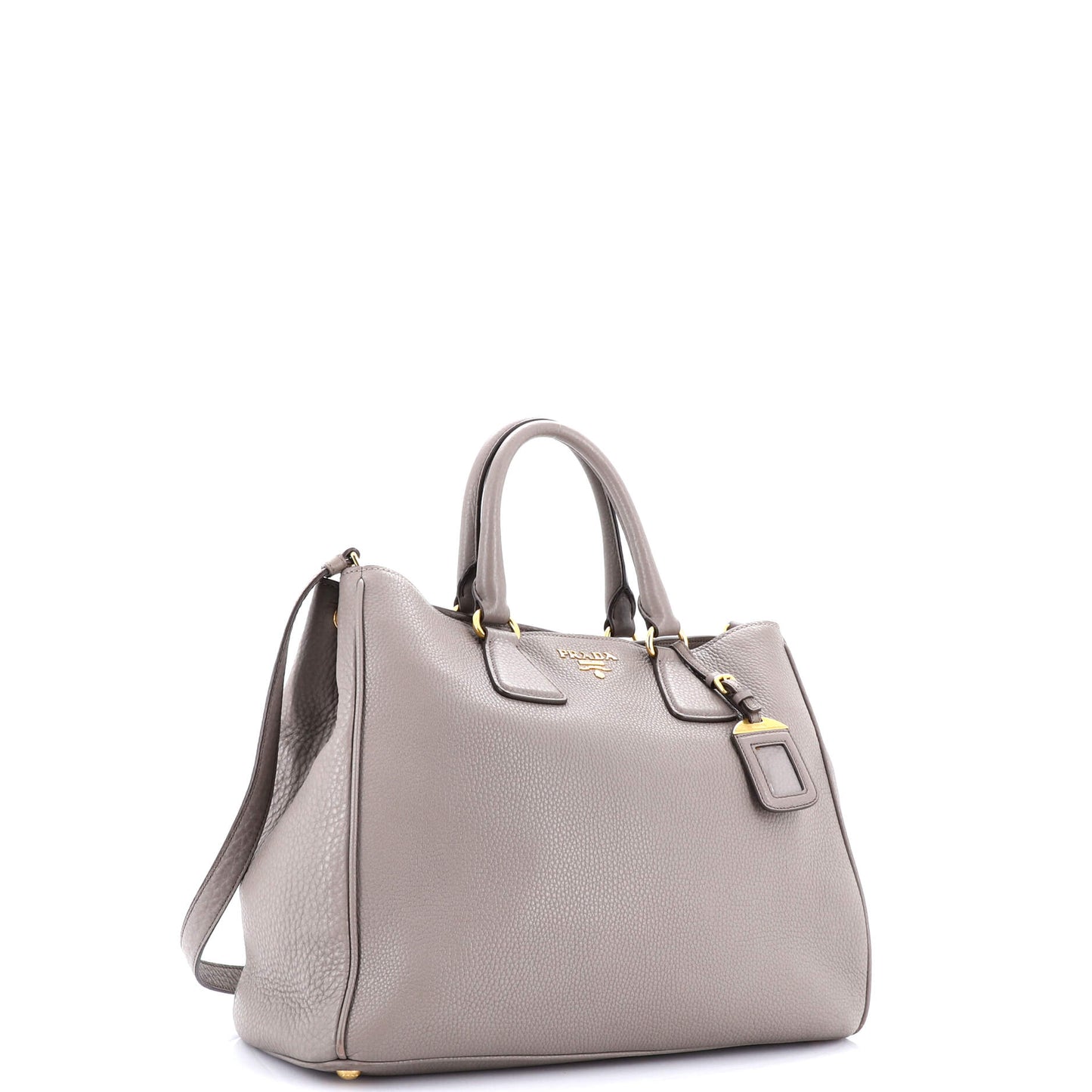 Convertible Shopper Tote Vitello Daino Large