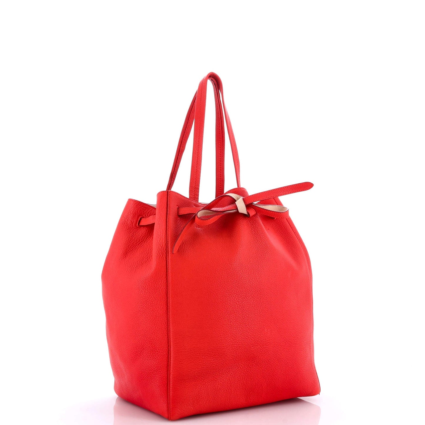 Phantom Tie Cabas Tote Leather Medium