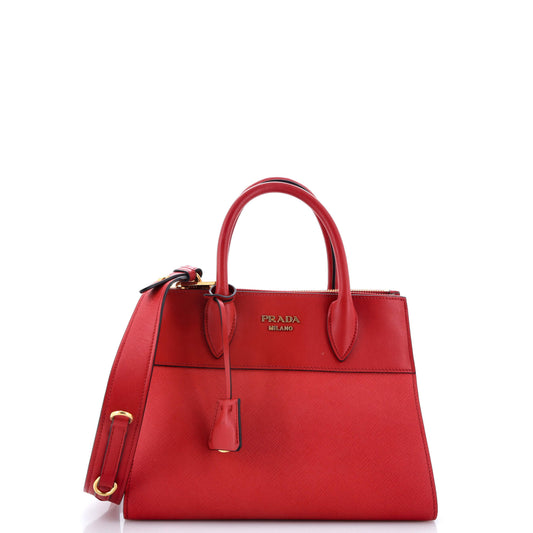 Paradigme Tote Saffiano with City Calf Small