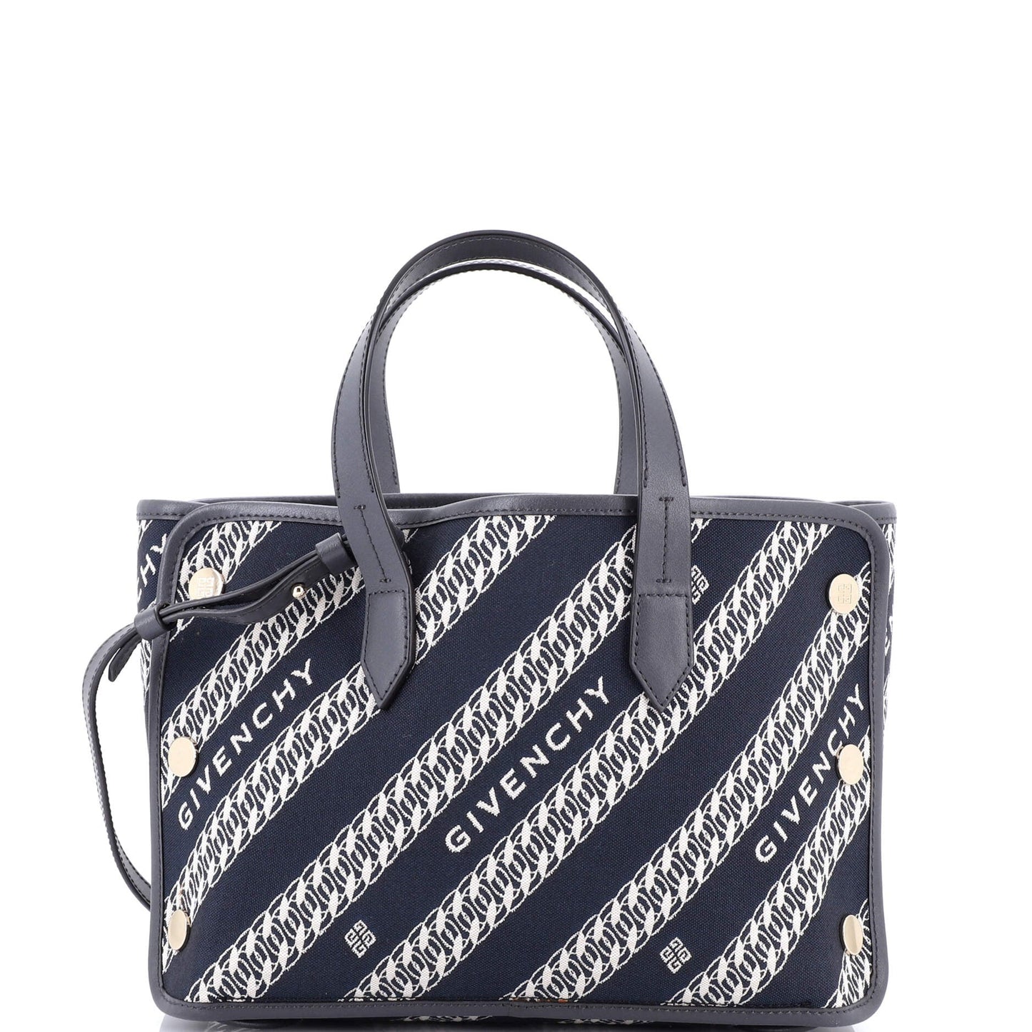 Bond Shopper Tote Logo Jacquard Canvas Mini