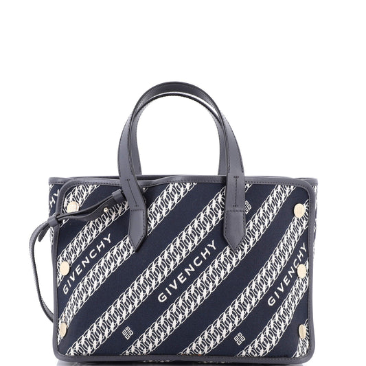Bond Shopper Tote Logo Jacquard Canvas Mini