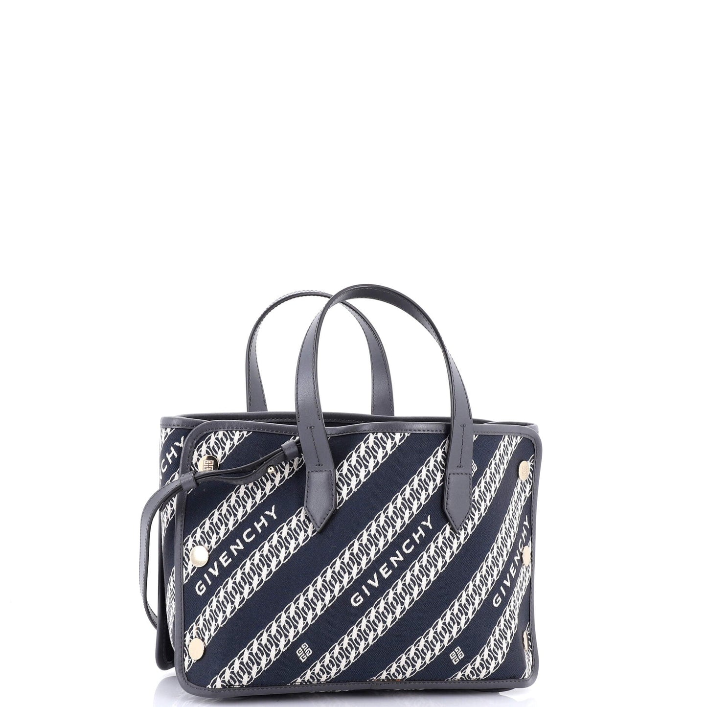 Bond Shopper Tote Logo Jacquard Canvas Mini