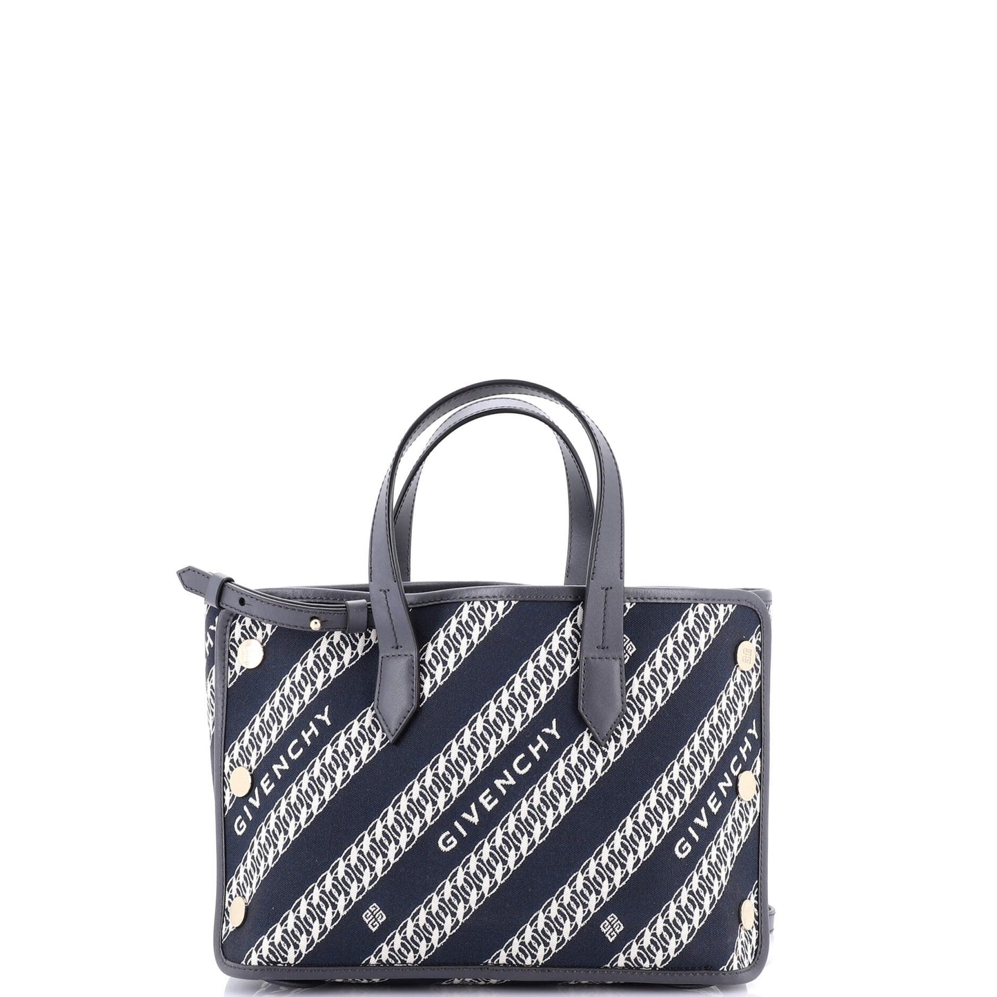 Bond Shopper Tote Logo Jacquard Canvas Mini