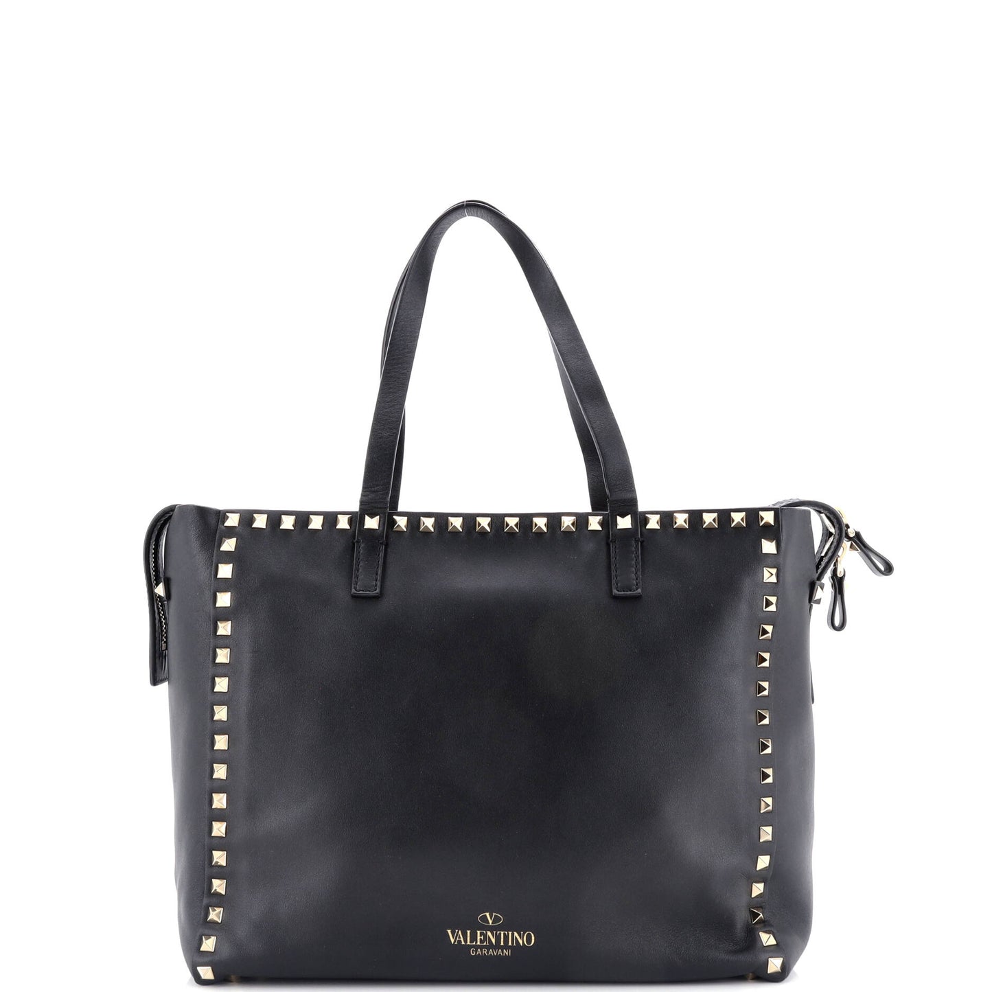 Rockstud Untitled Tote Leather Medium