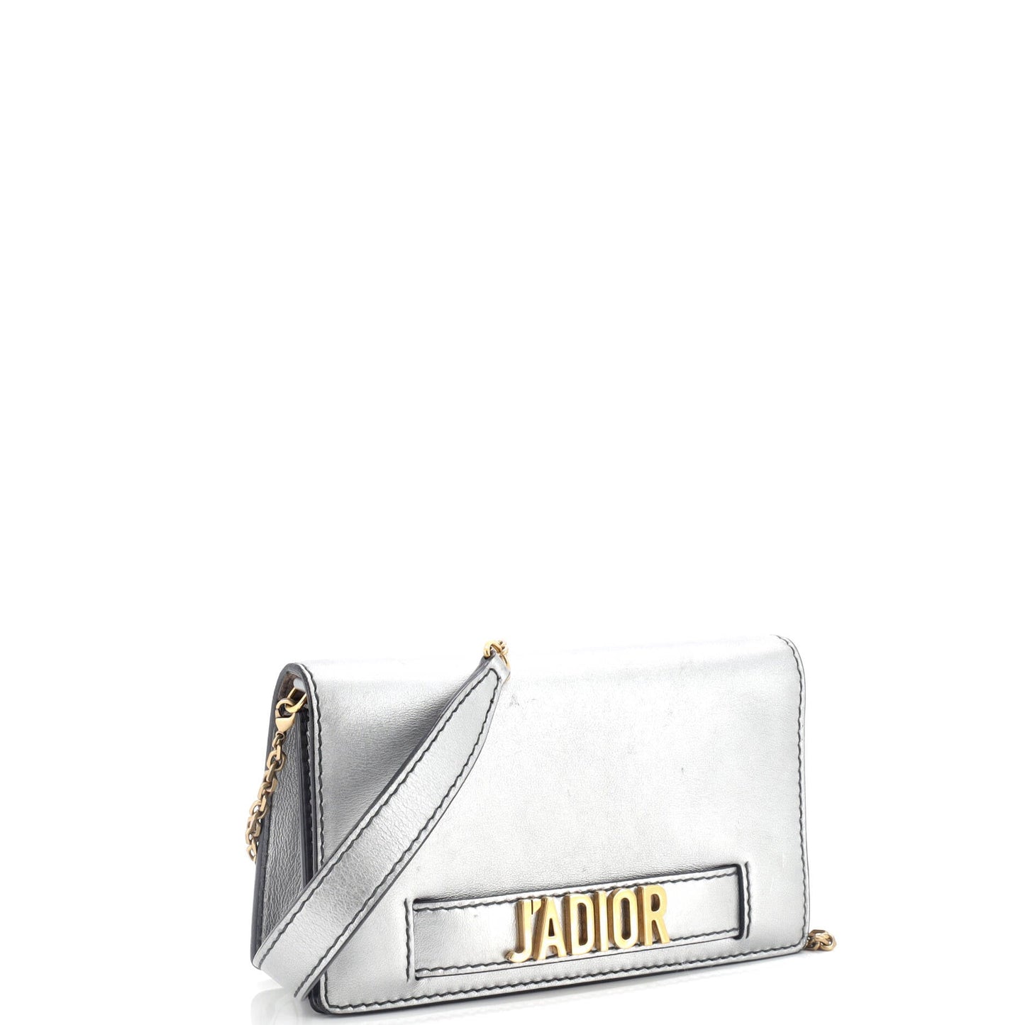 J'Adior Clutch on Chain Leather