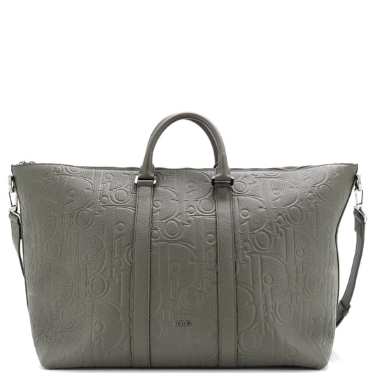 Weekender Convertible Tote Maxi Oblique Embossed Leather 40