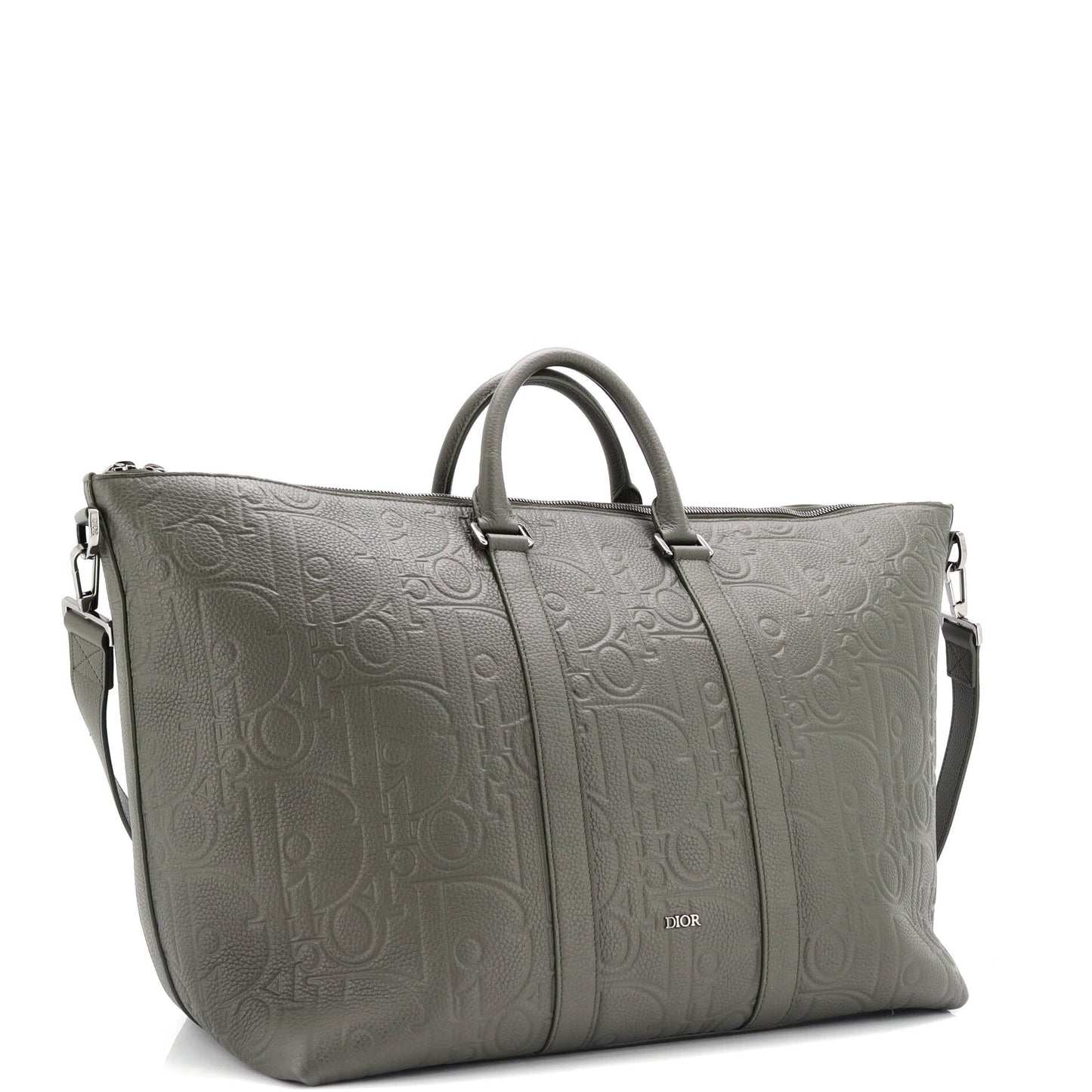 Weekender Convertible Tote Maxi Oblique Embossed Leather 40