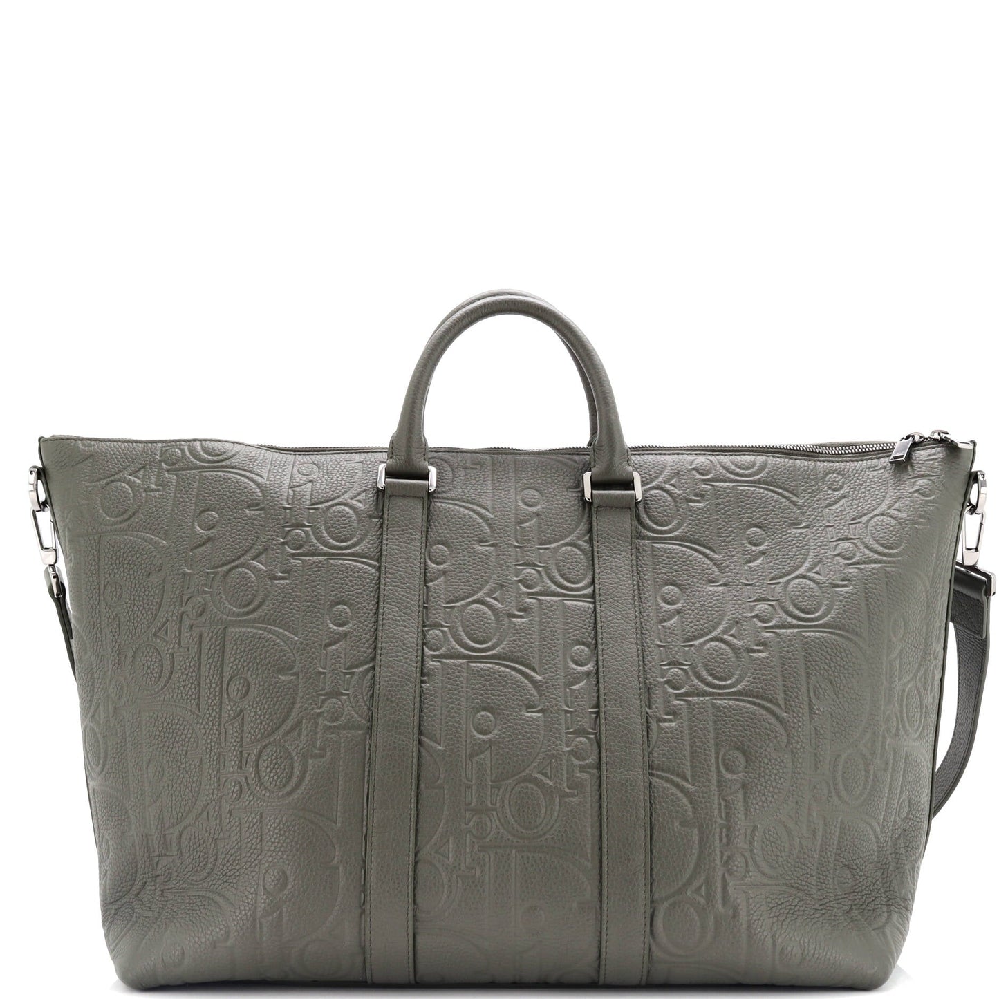 Weekender Convertible Tote Maxi Oblique Embossed Leather 40