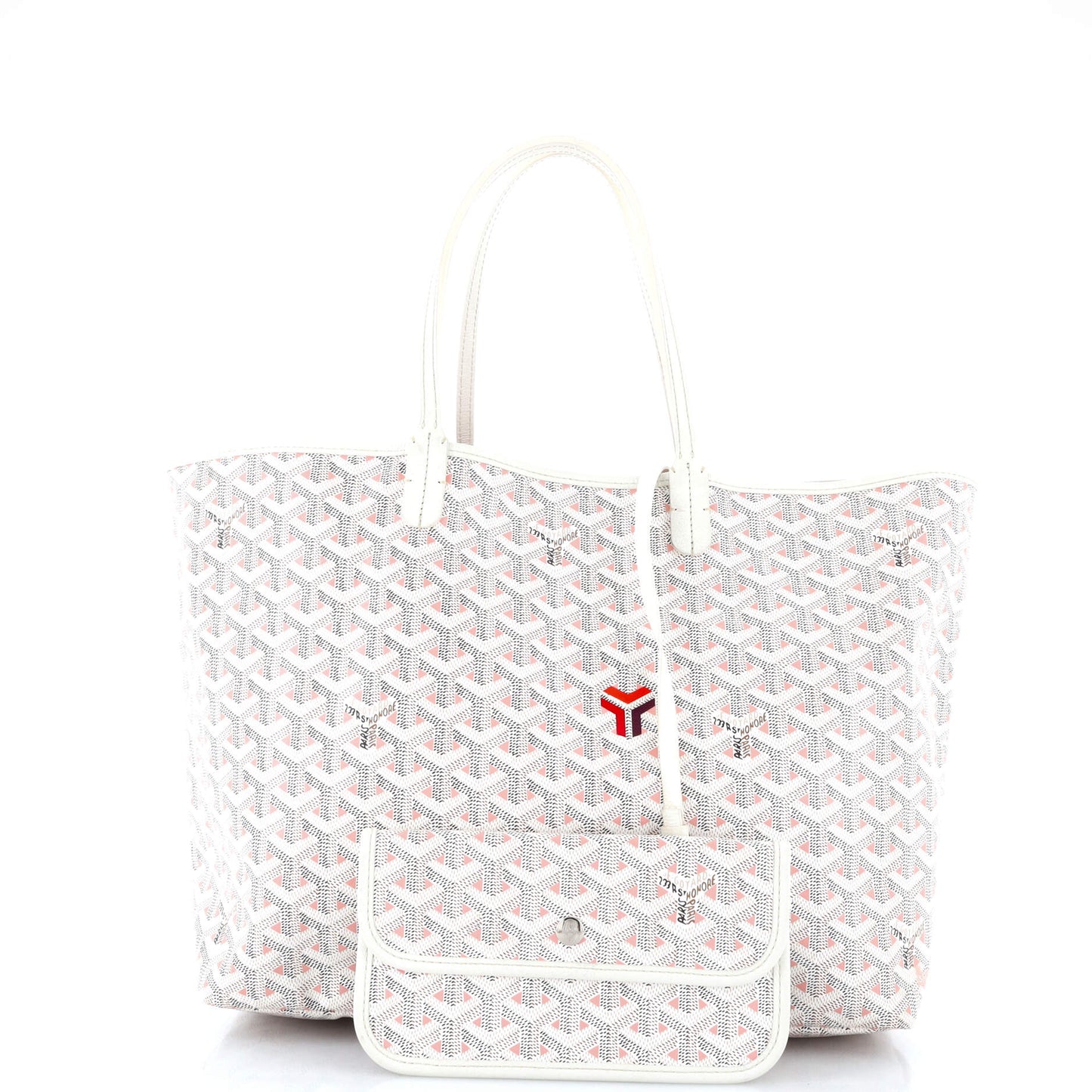 Saint Louis Tote Claire Voie Coated Canvas PM