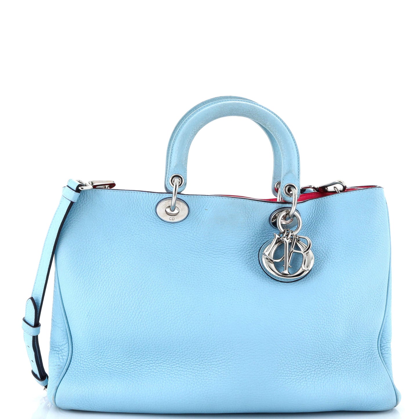 Diorissimo Tote Pebbled Leather Large