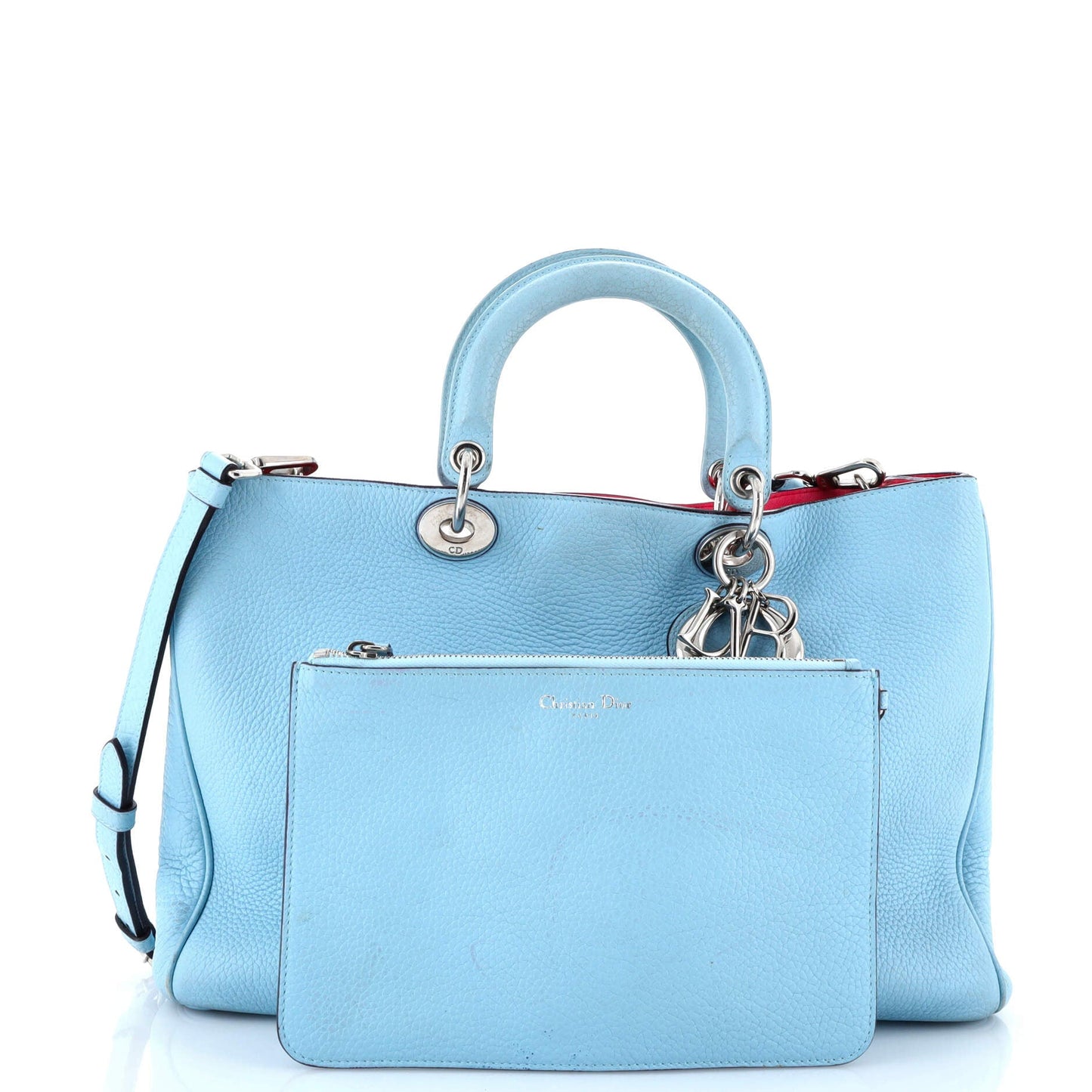 Diorissimo Tote Pebbled Leather Large