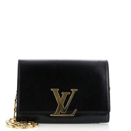 Chain Louise Clutch Leather MM