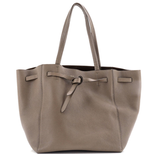 Phantom Tie Cabas Tote Leather Small