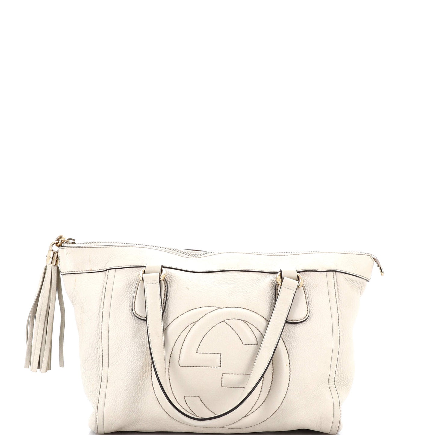 Soho Zip Tote Leather Small