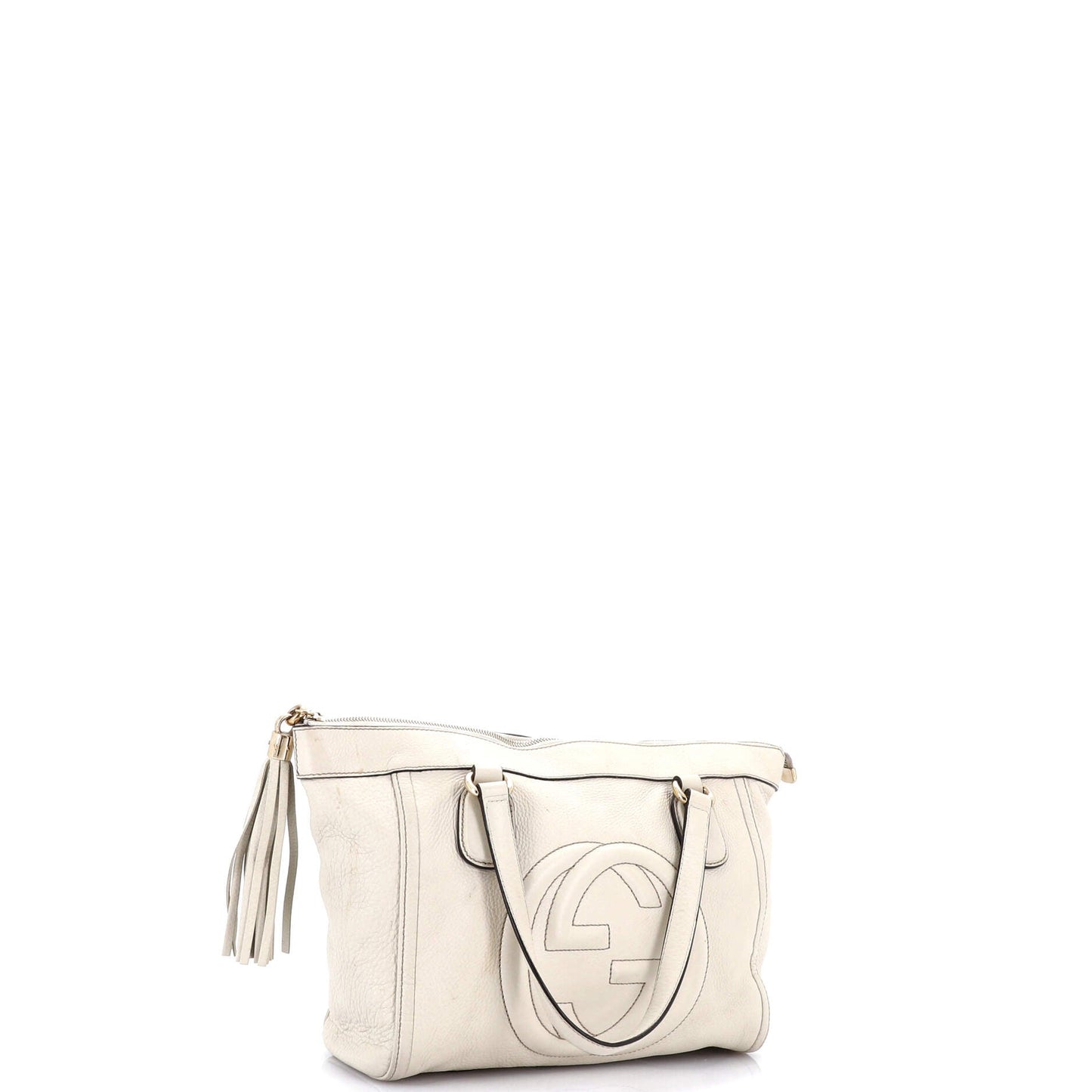 Soho Zip Tote Leather Small