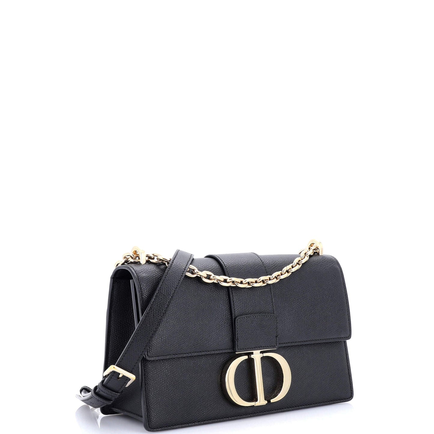 30 Montaigne Chain Flap Bag Leather