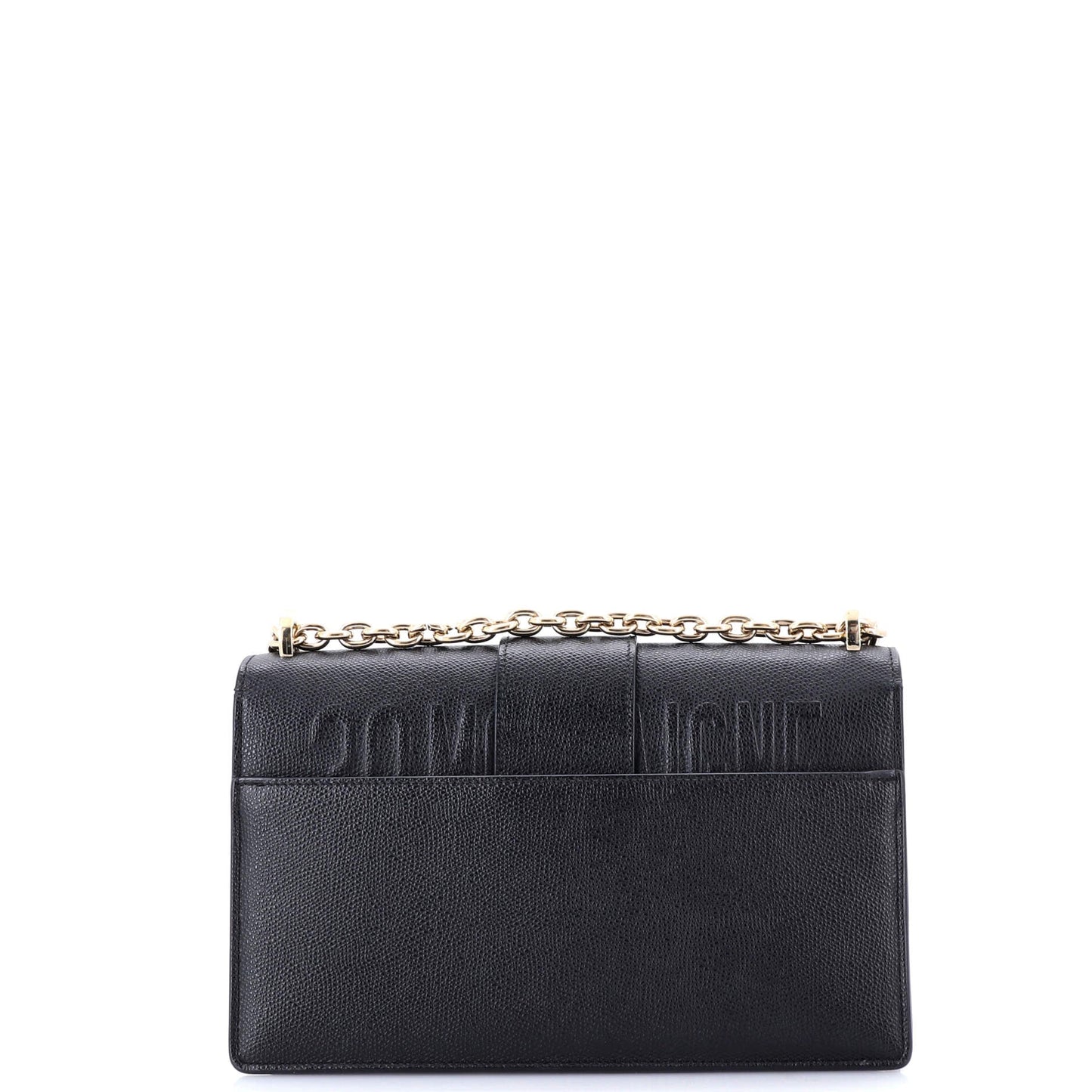 30 Montaigne Chain Flap Bag Leather