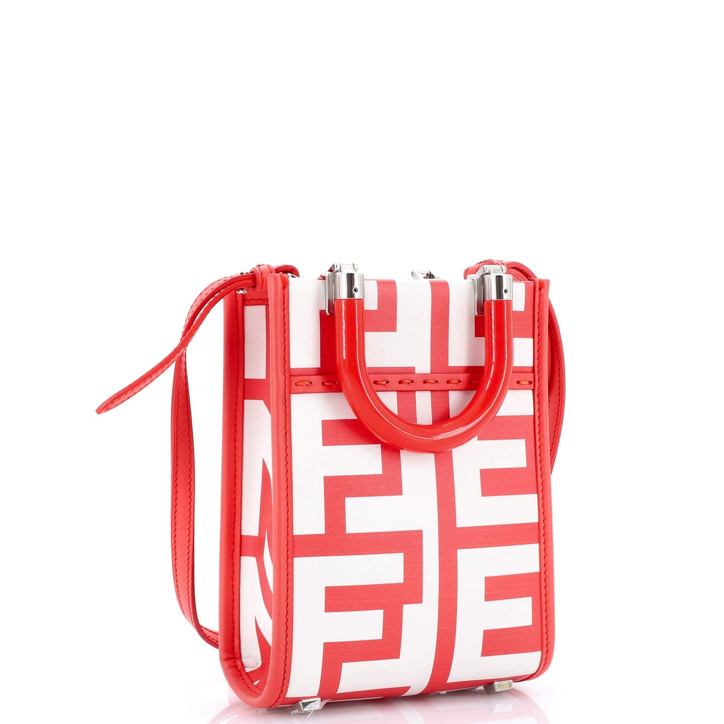 x Marc Jacobs Sunshine Shopper Tote Printed Leather Mini