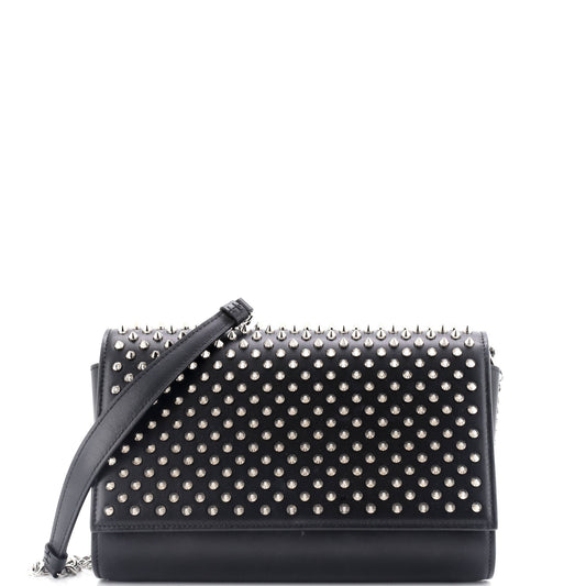 Paloma Clutch Spiked Leather