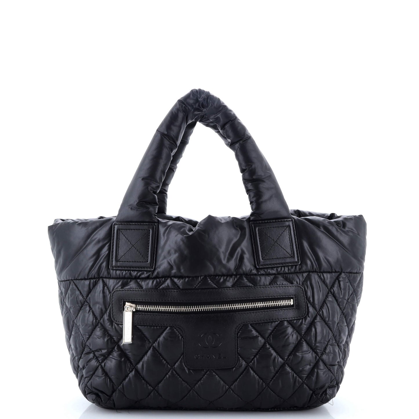 Coco Cocoon Reversible Tote Quilted Nylon Small