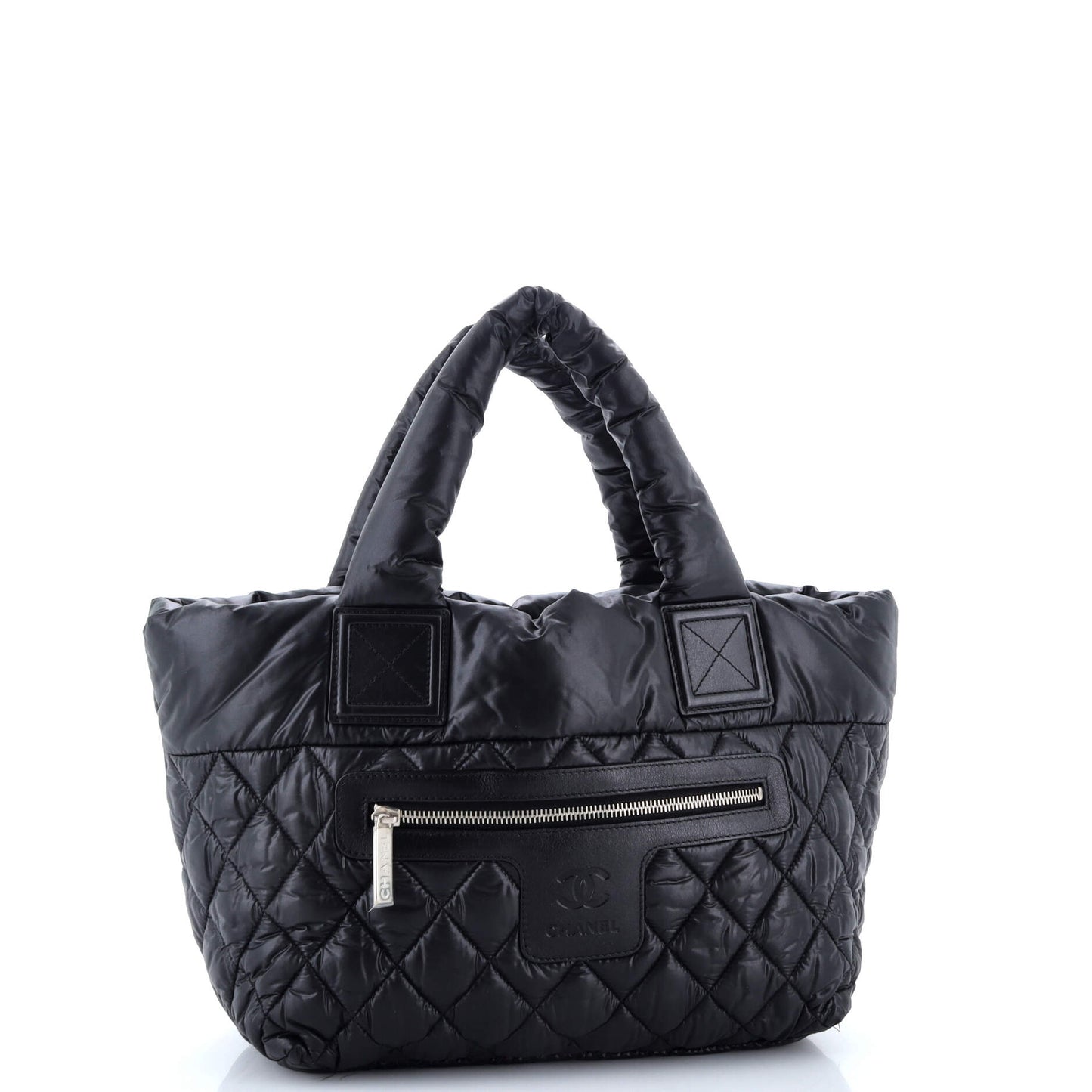 Coco Cocoon Reversible Tote Quilted Nylon Small