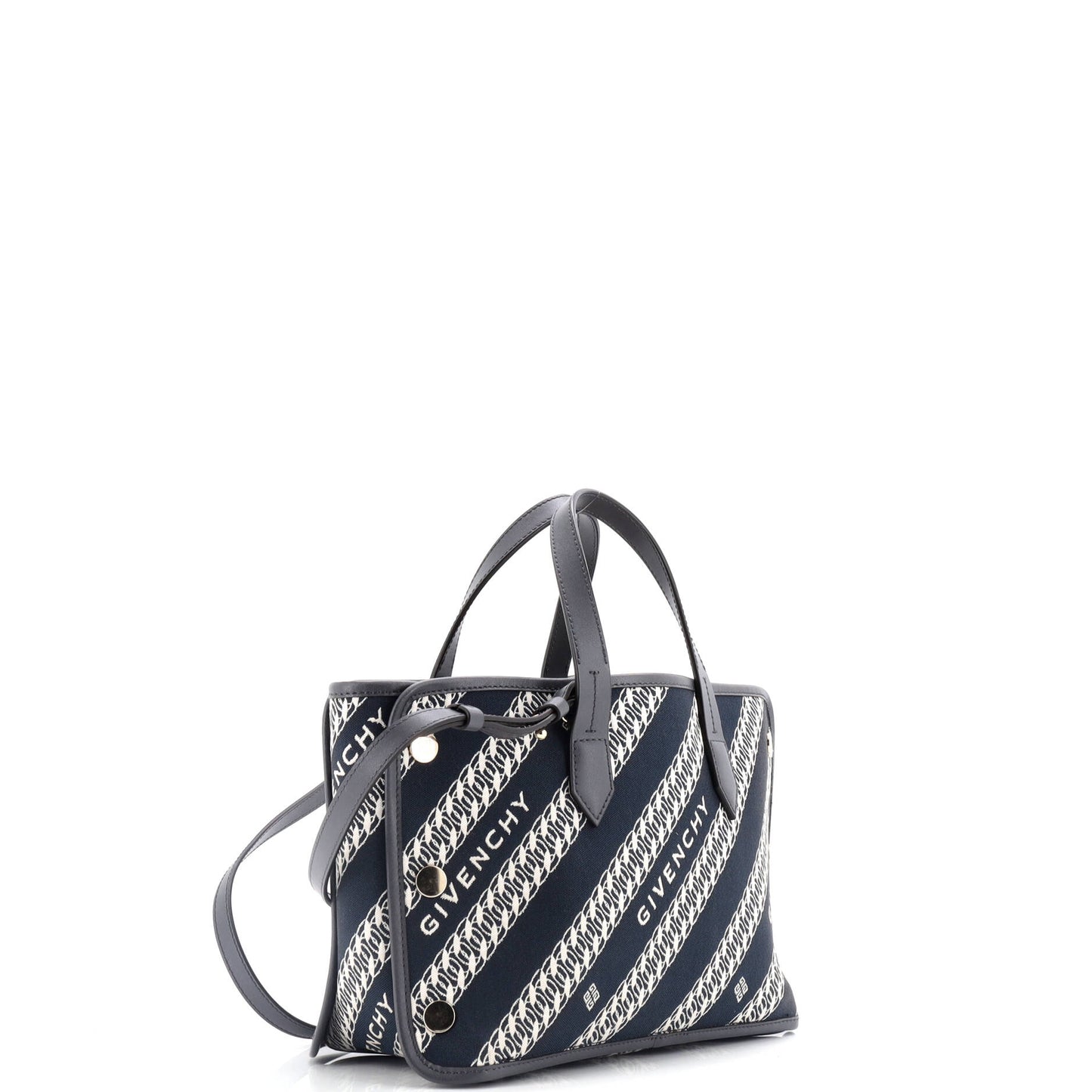 Bond Shopper Tote Logo Jacquard Canvas Mini