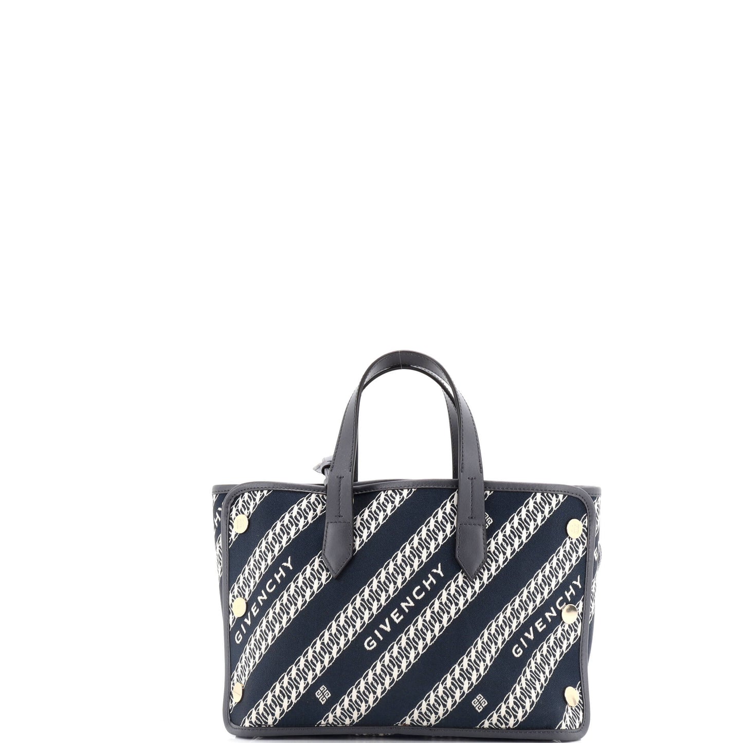 Bond Shopper Tote Logo Jacquard Canvas Mini
