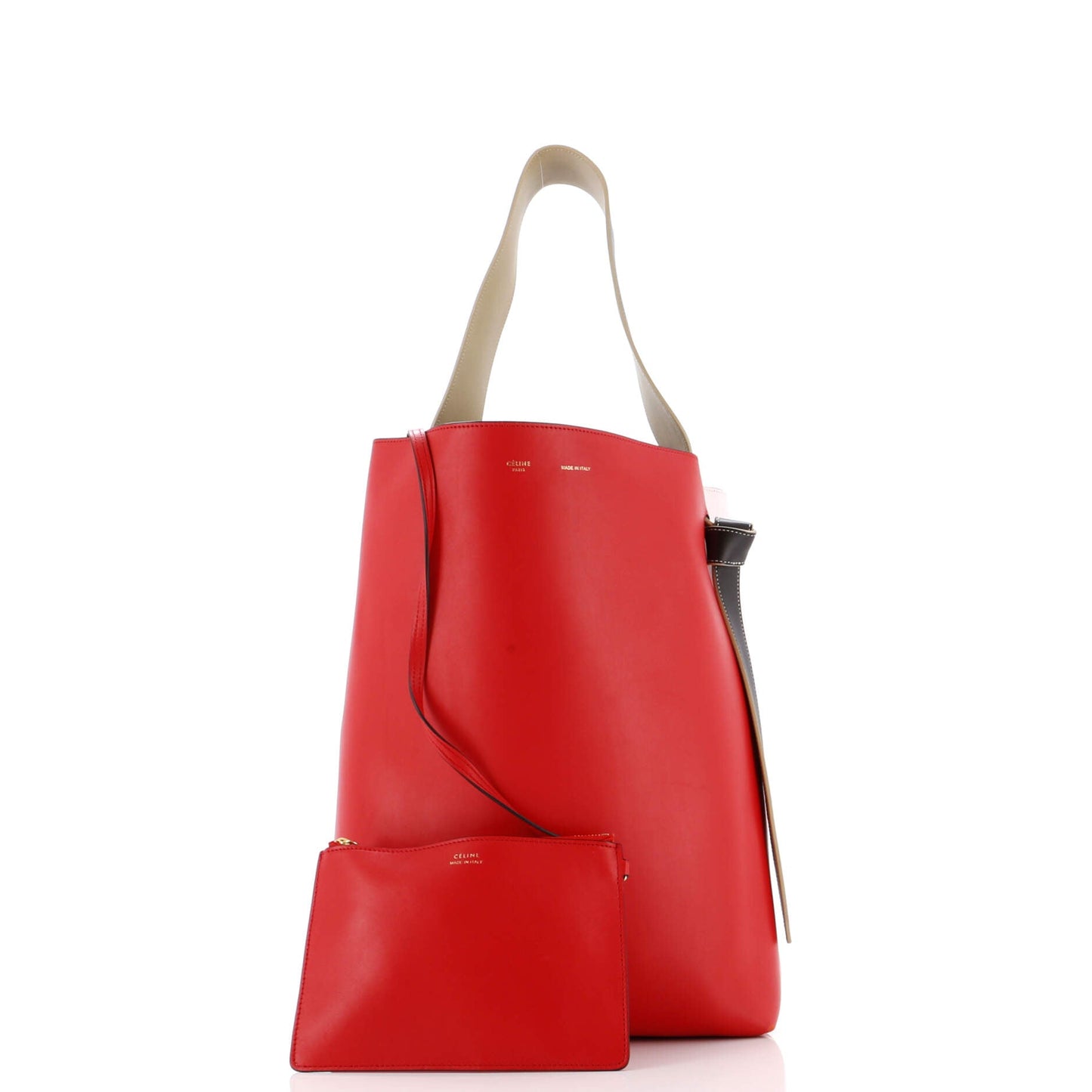 Twisted Cabas Tote Calfskin Small