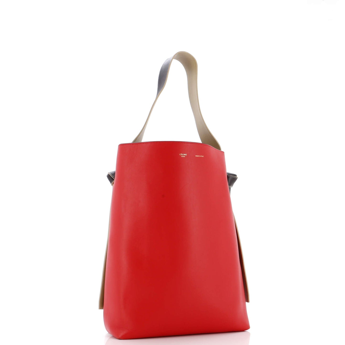 Twisted Cabas Tote Calfskin Small