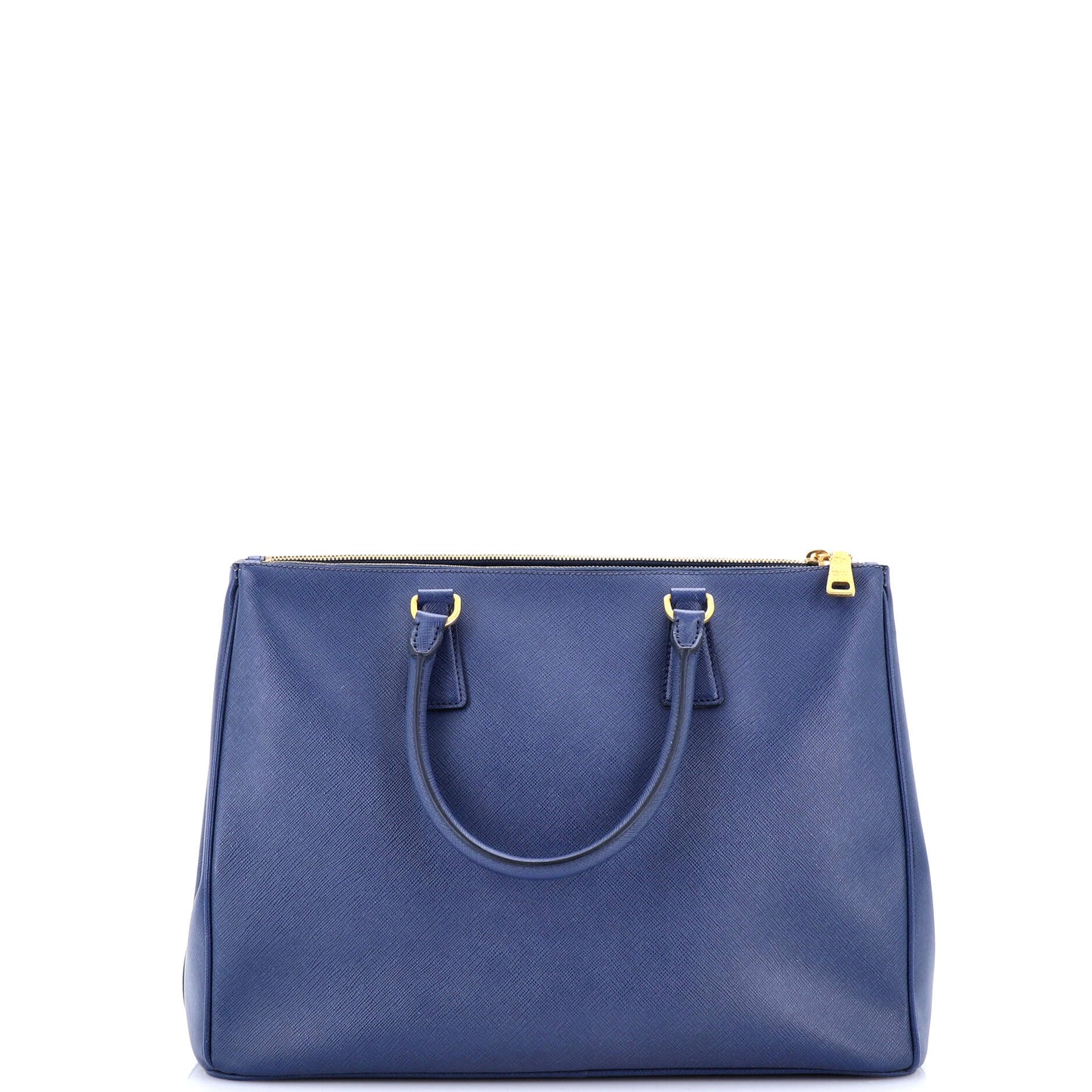 Double Zip Lux Tote Saffiano Leather Large