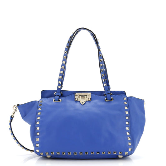 Rockstud Tote Soft Leather Small